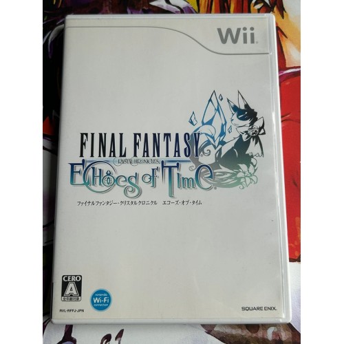 Jaquette jeu Final Fantasy Crystal Chronicles : Echoes of Time - Wii - Version Japonaise