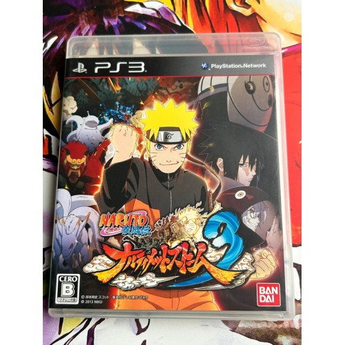 Jaquette jeu Ultimate Ninja Storm 3 - PS3 - Version Japonaise Jaquette jeu Ultimate Ninja Storm 3 - PS3 - Version Japonaise