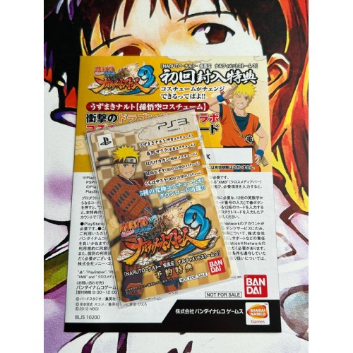 Ultimate Ninja Storm 3 - PS3
