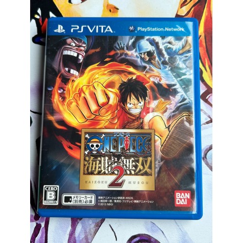 Jaquette jeu One Piece Pirate Musou 2 - PS Vita - Version Japonaise