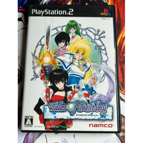 Jaquette jeu Tales Of Destiny - PS2 - Version Japonaise