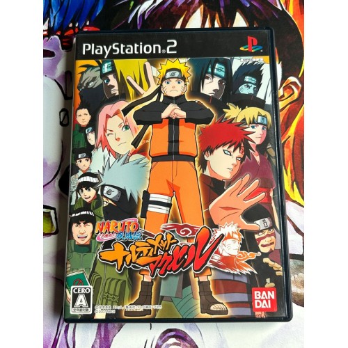 Jaquette jeu Naruto Shippuuden : Narutimate Accel - PS2 - Version Japonaise