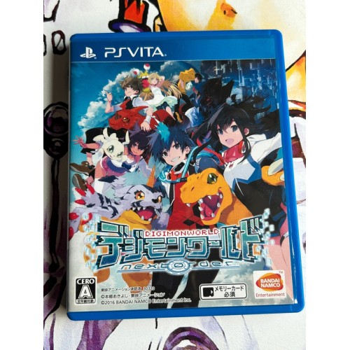 Jaquette jeu Digimon World next 0rder - PS Vita - Version Japonaise