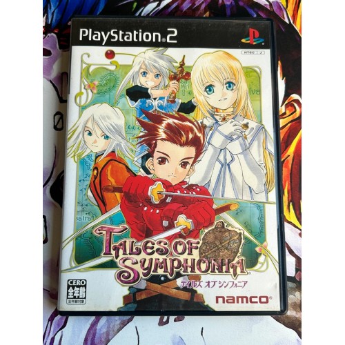 Jaquette jeu Tales of Symphonia - PS2 - Version Japonaise