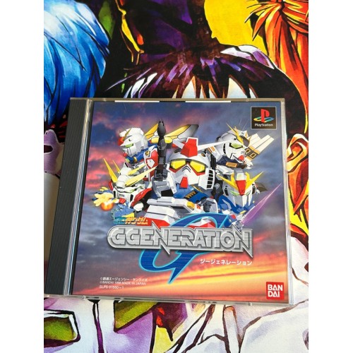 Jaquette jeu SD Gundam G Generation - PS1 - Version Japonaise