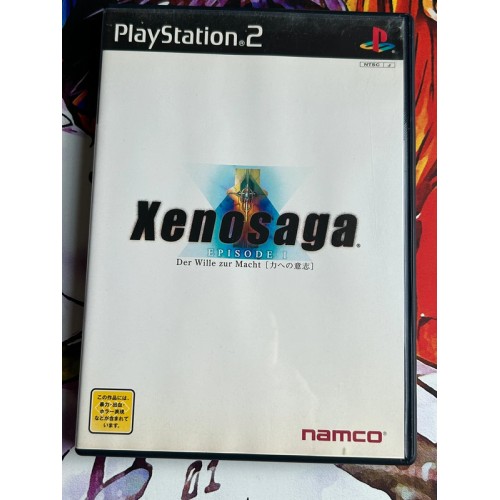 Jaquette jeu Xenosaga Episode I - Der Wille zur Macht - PS2 - Version Japonaise