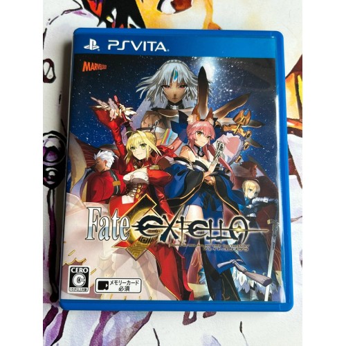 Jaquette jeu Vita Fate/Extella - PS Vita - Version Japonaise