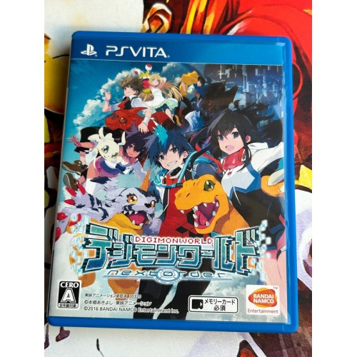 Jaquette jeu Digimon World next 0rder - PS Vita - Version Japonaise