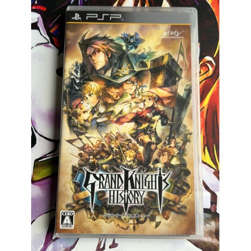 Jaquette jeu Grand Knights History - PSP - Version Japonaise