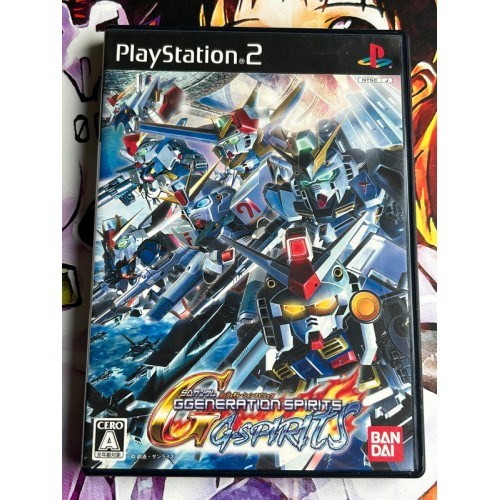 Jaquette jeu Gundam G Generation Spirits - PS2 - Version Japonaise
