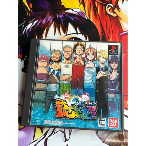 Jaquette jeu One Piece Ocean's of Dreams - PS1 - Version Japonaise