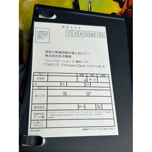 HimeHibi : Princess Days - PS2