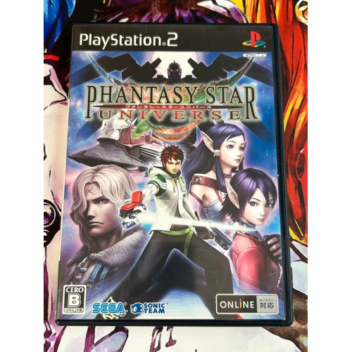 Jaquette jeu Phantasy Star Universe - PS2 - Version Japonaise
