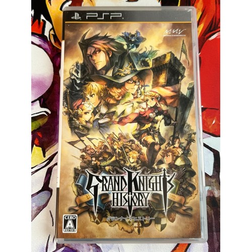 Jaquette jeu Grand Knights History - PSP - Version Japonaise