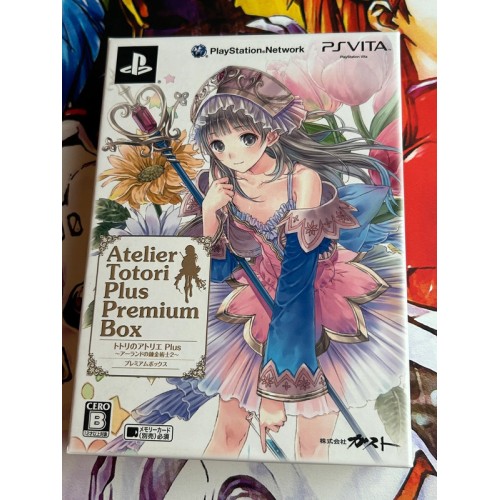 Jaquette jeu Totori no Atelier Plus Arland no Renkinjutsushi 2 Edition Limitée - PS Vita - Version Japonaise