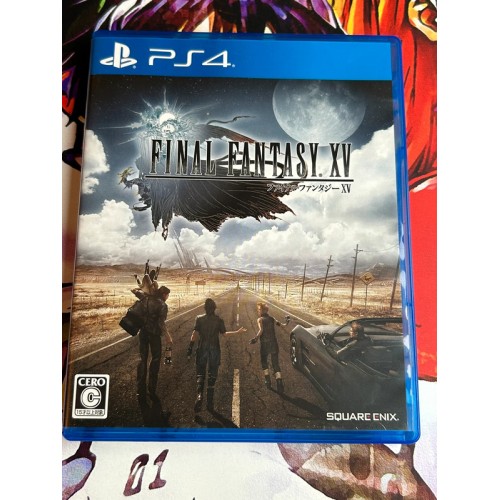 Jaquette jeu Final Fantasy XV - 15 - PS4 - Version Japonaise