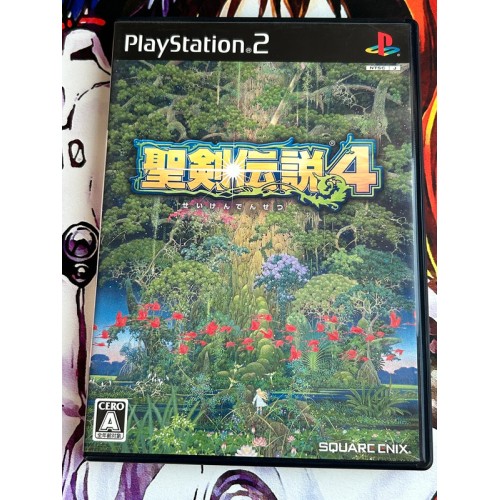 Jaquette jeu Seiken Densetsu 4 / Dawn of Mana - PS2 - Version Japonaise