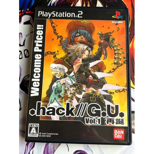 Jaquette jeu .Hack // G.U. Vol.1 Rebirth (Welcome Price) - PS2 - Version Japonaise