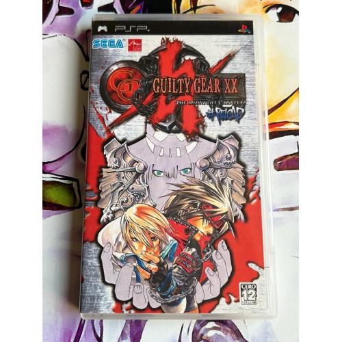 Jaquette jeu Guilty Gear XX Reload - PSP - Version Japonaise