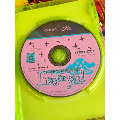 The Idolmaster : Live for You! Edition Limitée - Xbox 360