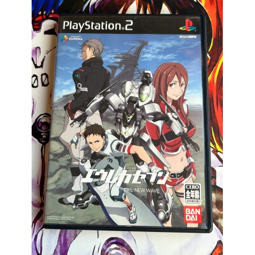 Jaquette jeu Eureka Seven - TR1 : New Wave - PS2 - Version Japonaise