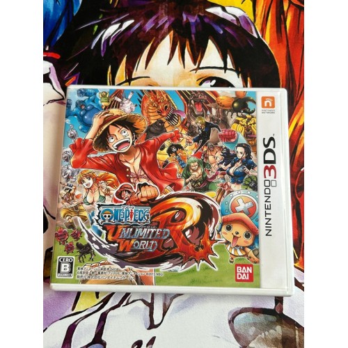 Jaquette jeu One Piece: Unlimited World R - 3DS - Version Japonaise
