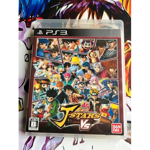Jaquette jeu J Stars Victoire Vs - PS3 - Version Japonaise