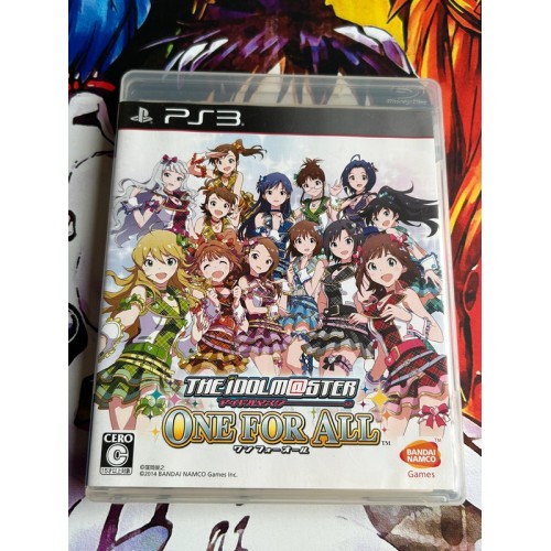 Jaquette jeu The Idolmaster - One for All - PS3 - Version Japonaise
