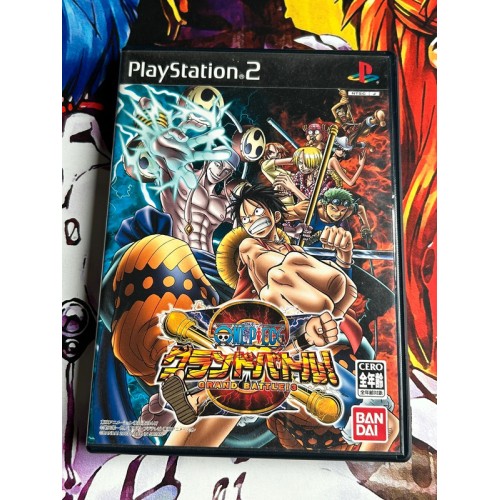 Jaquette jeu One Piece Grand Battle! 3 - PS2 - Version Japonaise