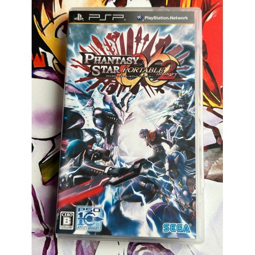 Jaquette jeu Phantasy Star Portable 2 Infinity - PSP - Version Japonaise