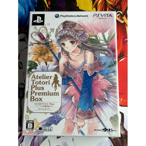 Jaquette jeu Totori no Atelier Plus Arland no Renkinjutsushi 2 Edition Limitée - PS Vita - Version Japonaise