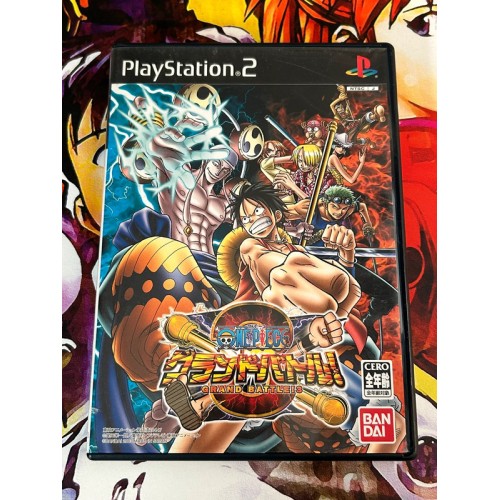 Jaquette jeu One Piece Grand Battle ! 3 - PS2 - Version Japonaise