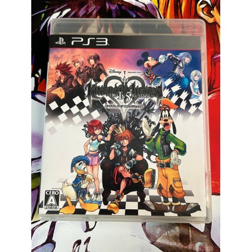 Jaquette jeu Kingdom Hearts HD 1.5 Re MIX - PS3 - Version Japonaise Jaquette jeu Kingdom Hearts HD 1.5 Re MIX - PS3 - Version Japonaise