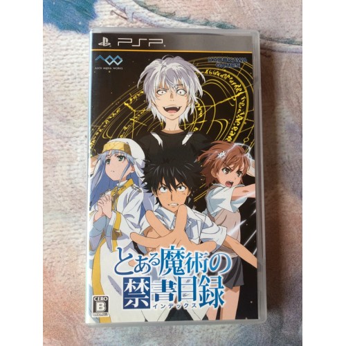 Jaquette jeu Toaru Majutsu no Index - PSP - Version Japonaise