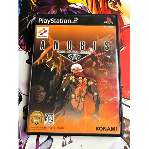 Jaquette jeu Anubis Zone of the Enders - The 2nd Runner - PS2 - Version Japonaise