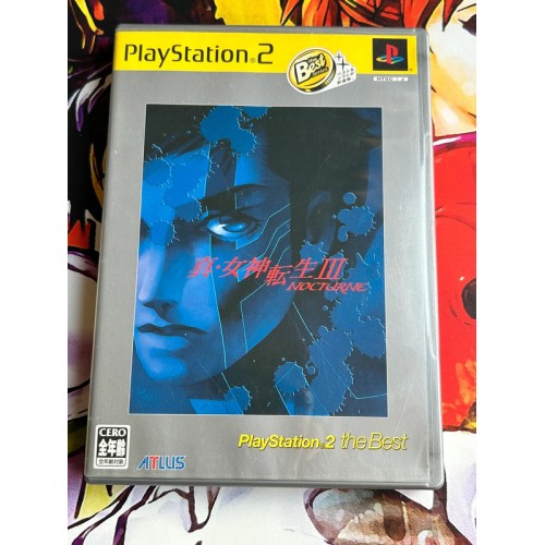Jaquette jeu Shin Megami Tensei III / 3 : Nocturne - the Best - PS2 - Version Japonaise
