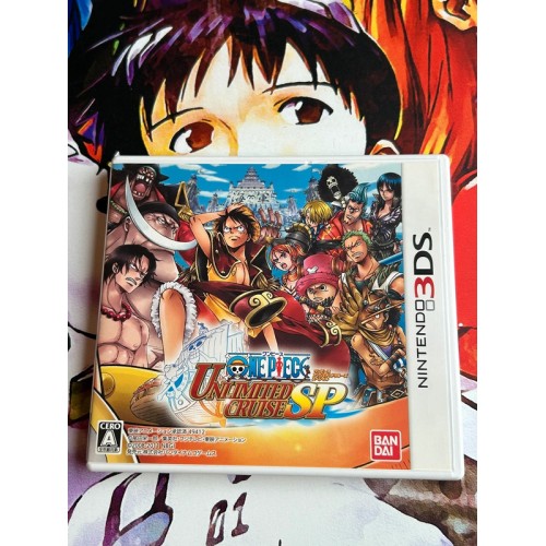 Jaquette jeu One Piece Unlimited Cruise SP - 3DS - Version Japonaise