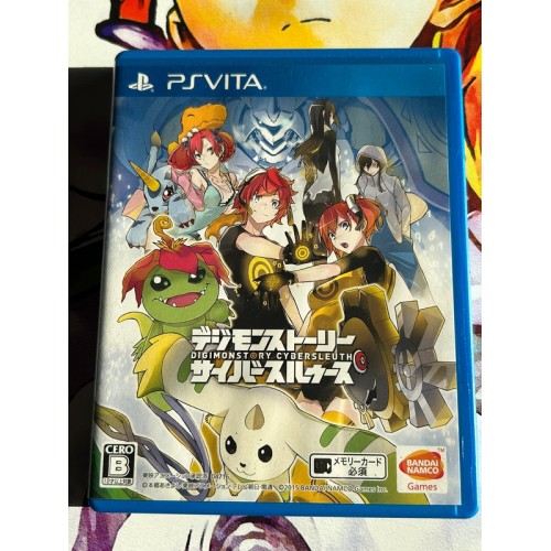 Jaquette jeu Digimon Story: Cyber Sleuth - PS Vita - Version Japonaise