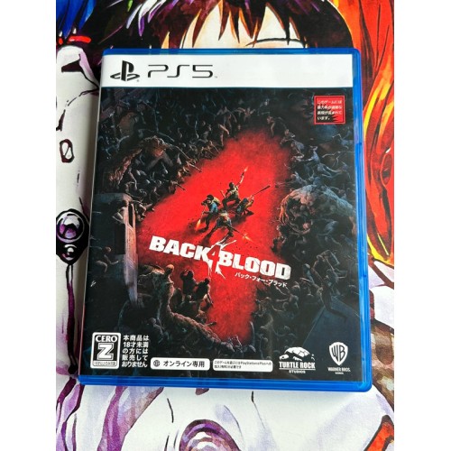 Jaquette jeu Back 4 Blood - PS5 - Version Japonaise