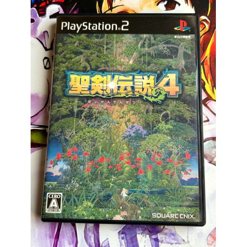 Jaquette jeu Seiken Densetsu 4 / Dawn of Mana - PS2 - Version Japonaise