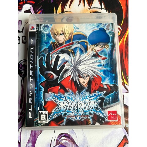 Jaquette jeu Blazblue - PS3 - Version Japonaise