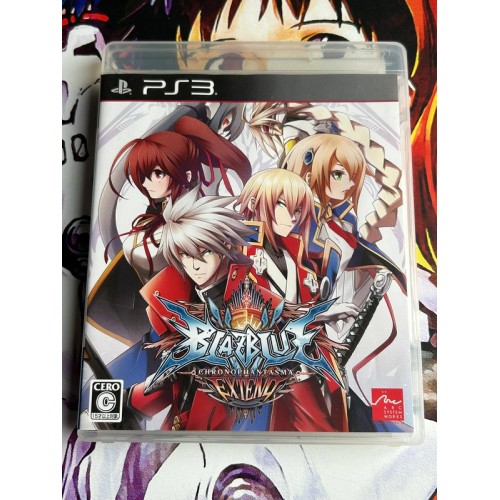Jaquette jeu BlazBlue: Chrono Phantasma Extend - PS3 - Version Japonaise