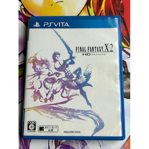 Jaquette jeu Final Fantasy X-2 10-2 HD Remaster - PS Vita - Version Japonaise