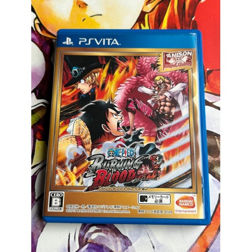 Jaquette jeu One Piece: Burning Blood [Anison Sound Edition] - PS Vita - Version Japonaise
