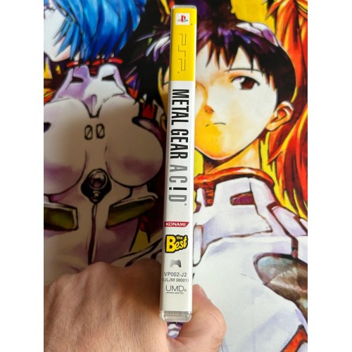 Metal Gear Acid - The Best - Jaquette reversible - PSP