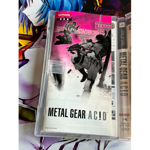 Metal Gear Acid - The Best - Jaquette reversible - PSP