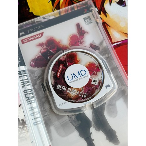 Metal Gear Acid - The Best - Jaquette reversible - PSP