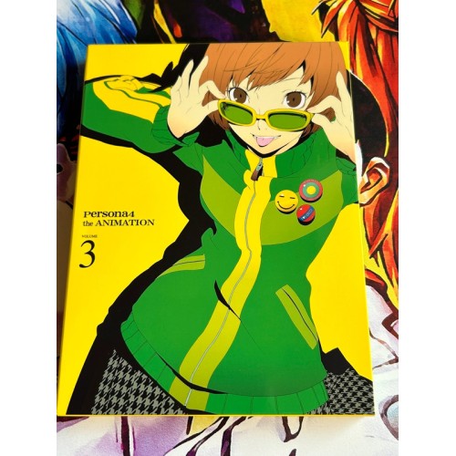 Jaquette Persona 4 Volume 3 Edition Limitée - Blu-Ray - Version Japonaise