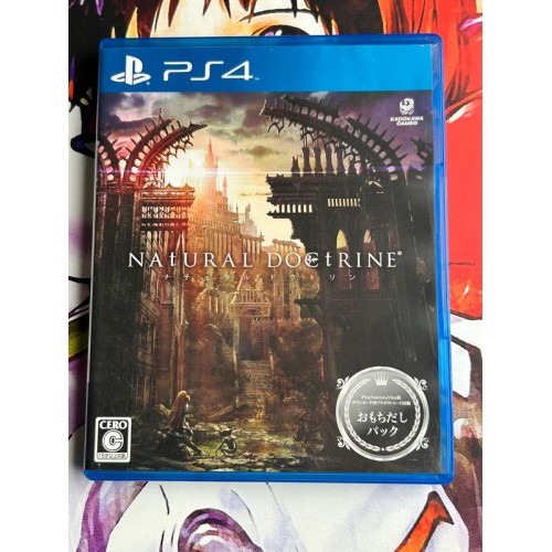 Jaquette jeu Natural Doctrine - PS4 - Version Japonaise