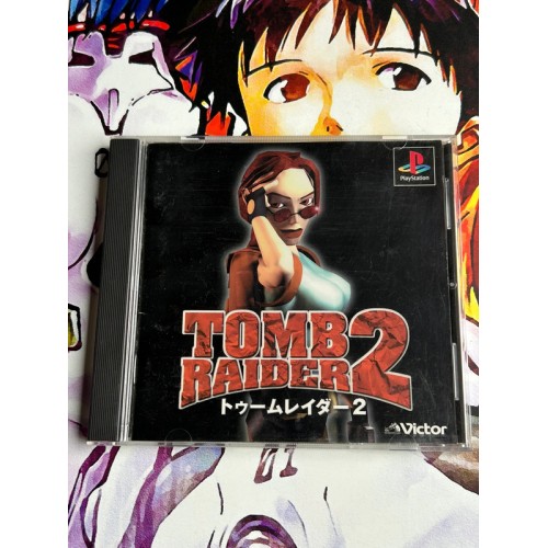 Jaquette jeu Tomb Raider 2 - PS1 - Version Japonaise